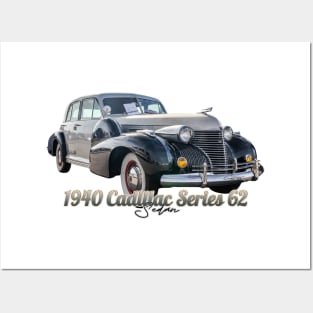 1940 Cadillac Series 62 Sedan Posters and Art